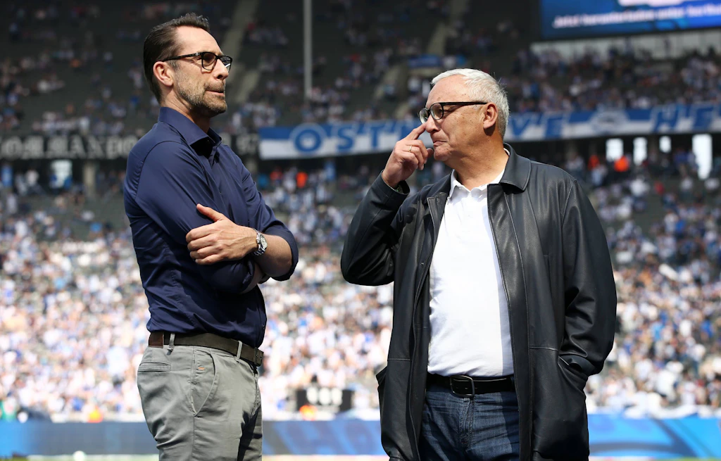 Noch tiefer als bei Hertha BSC: Michael Preetz beginnt seinen Job in Duisburg