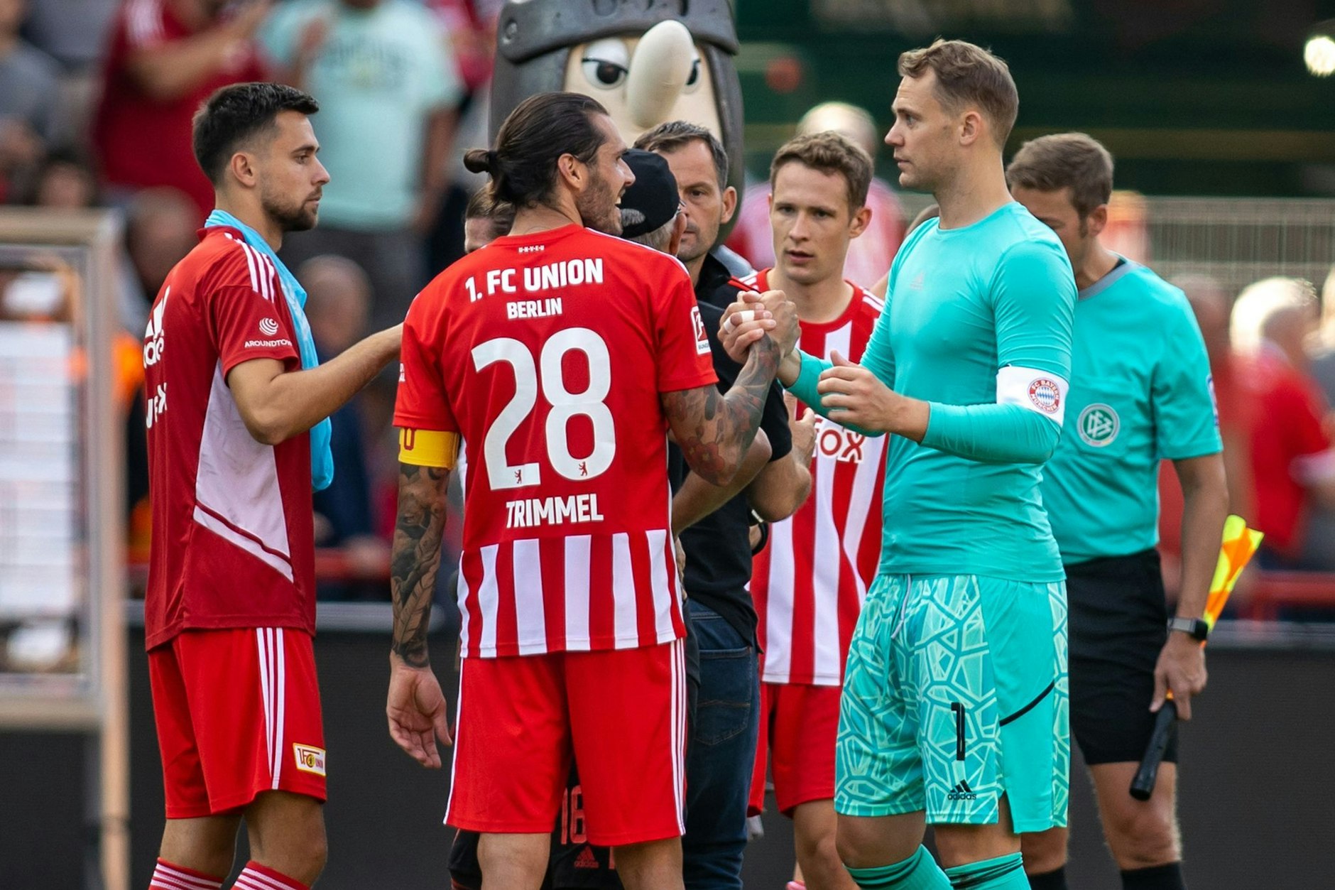 Kapitän Christopher Trimmel und seine Kollegen des 1. FC Union wollen den FC Bayern am Mittwoch zum zweiten Mal in kurzer Zeit ärgern. 