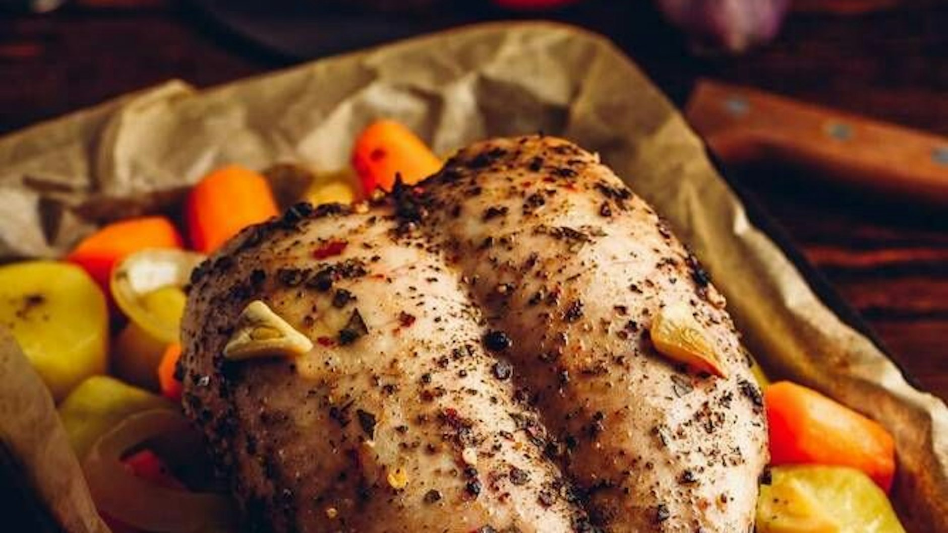 Dieses Rezept für Ofen-Hähnchen ist gesund und lecker.