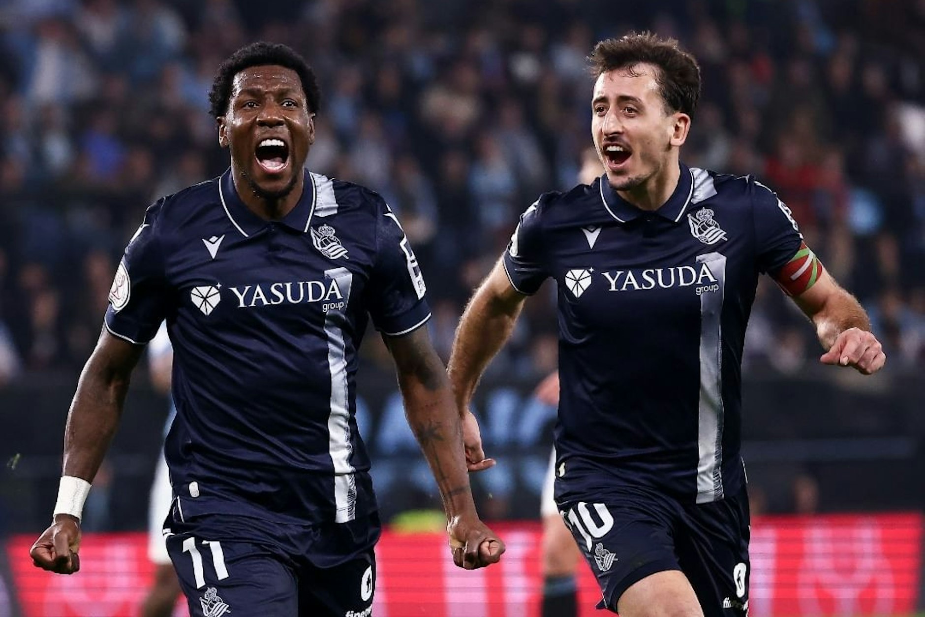 Ex-Union-Star Sheraldo Becker (29) jubelt in Spanien, traf gleich bei seinem ersten Einsatz für Real Sociedad gegen Celta Vigo. 