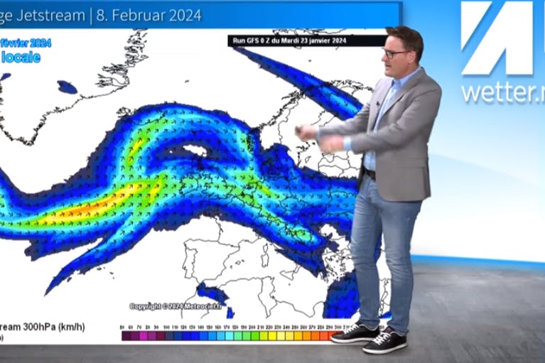 Das Wetter wird vom Jetstream bestimmt, erklärt Wetter-Experte Dominik Jung.