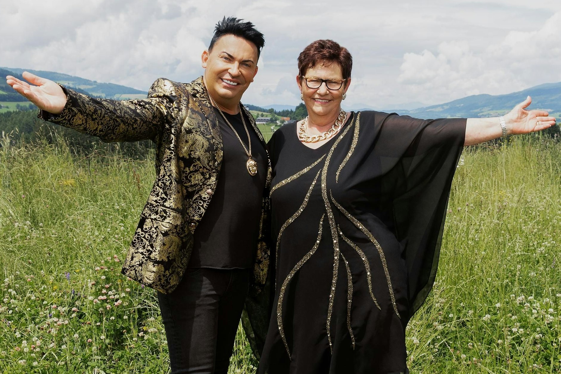 Matthias Mangiapane nahm an „Forsthaus Rampensau“ zusammen mit seiner Mutter Dagmar teil.