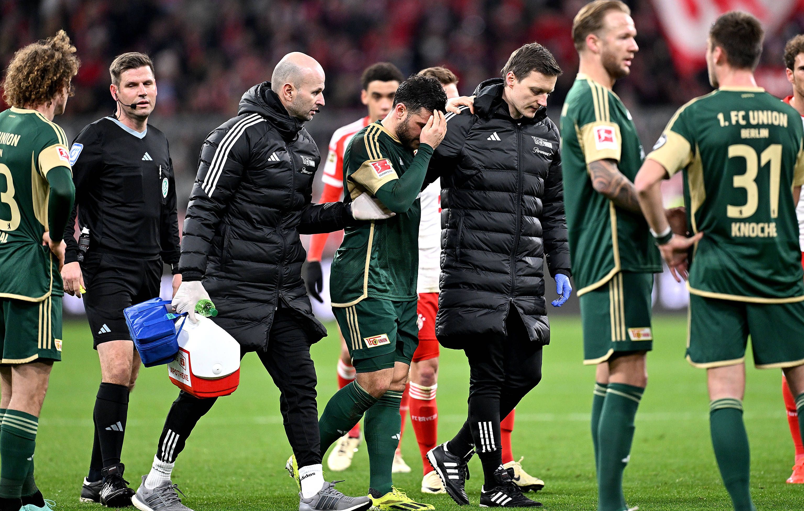 1. FC Union in Sorge: Kevin Volland geht gegen den FC Bayern K.o.!