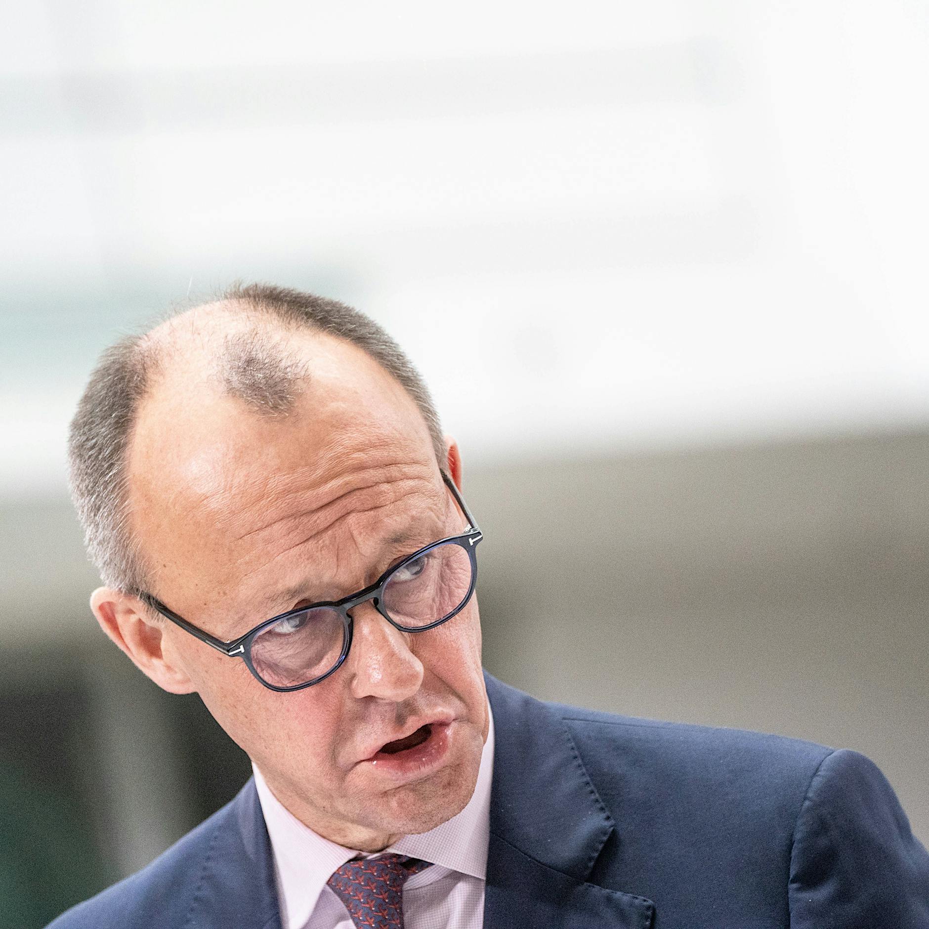 Letzte Generation stört Merz-Auftritt bei Grüner Woche: So reagiert der CDU-Chef (Video)