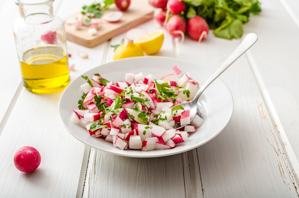 Tolles Rezept für Radieschen-Salat: Dieser Schlank-Salat ist scharf und ...