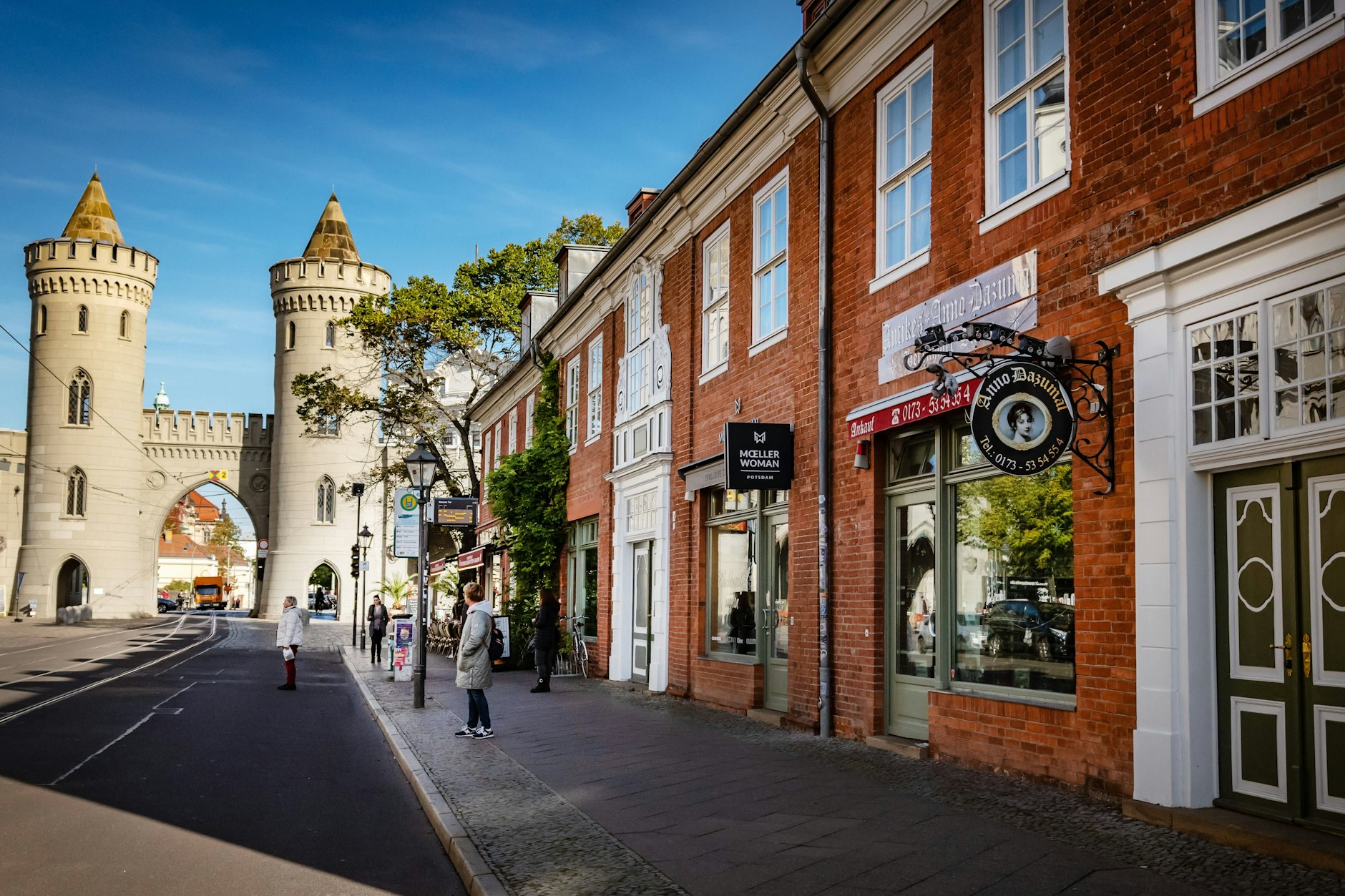 Das Holländische Viertel ist ein beliebter Ausflugsort in Potsdam.