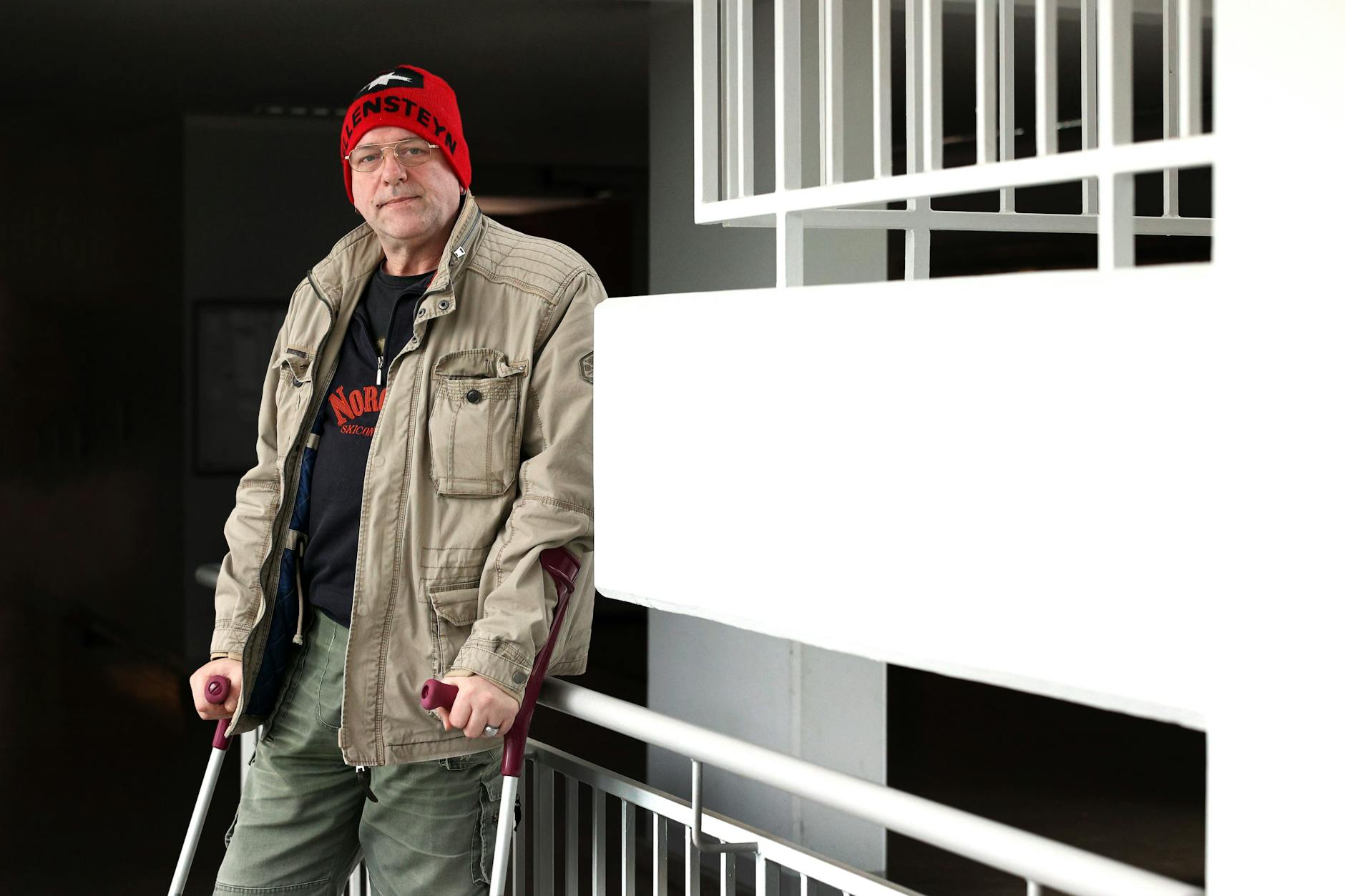 Matthias Lopez ist seit Ende 2022 erwerbsunfähig und sorgt sich um seine Zukunft.