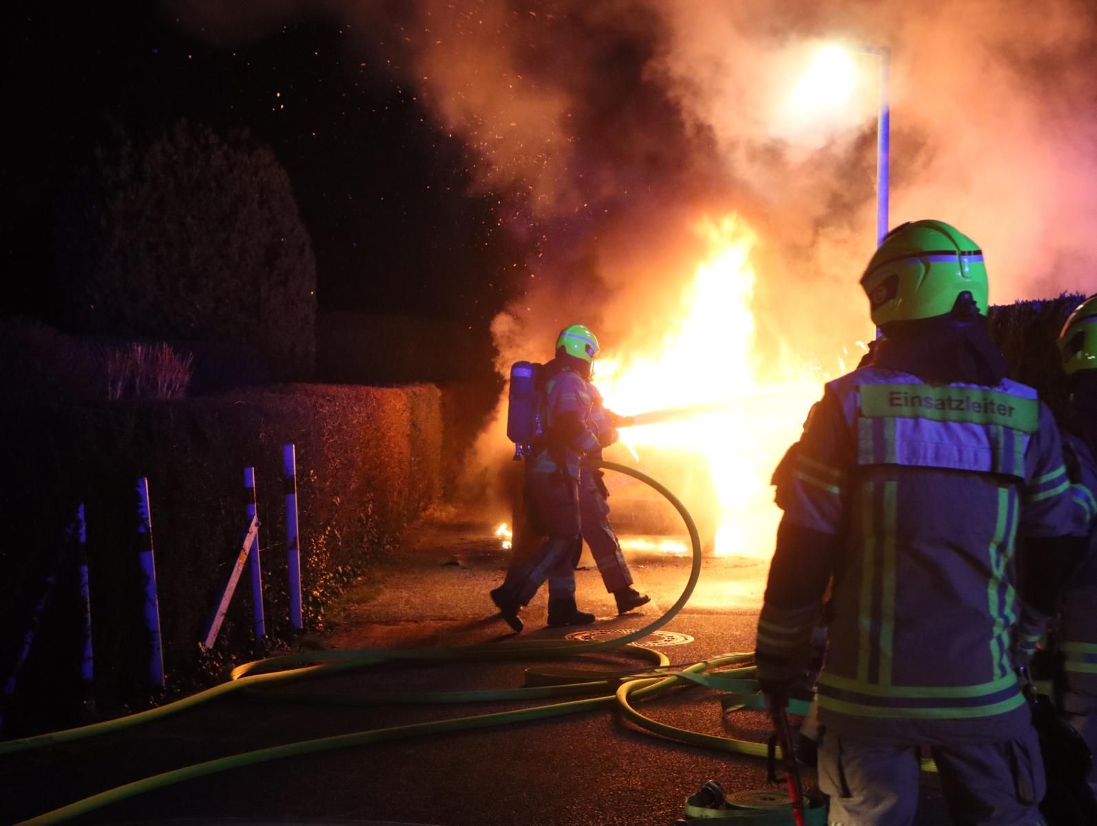 Image - Die Flammen-Nacht von Berlin: Ist ein Feuerteufel schuld?