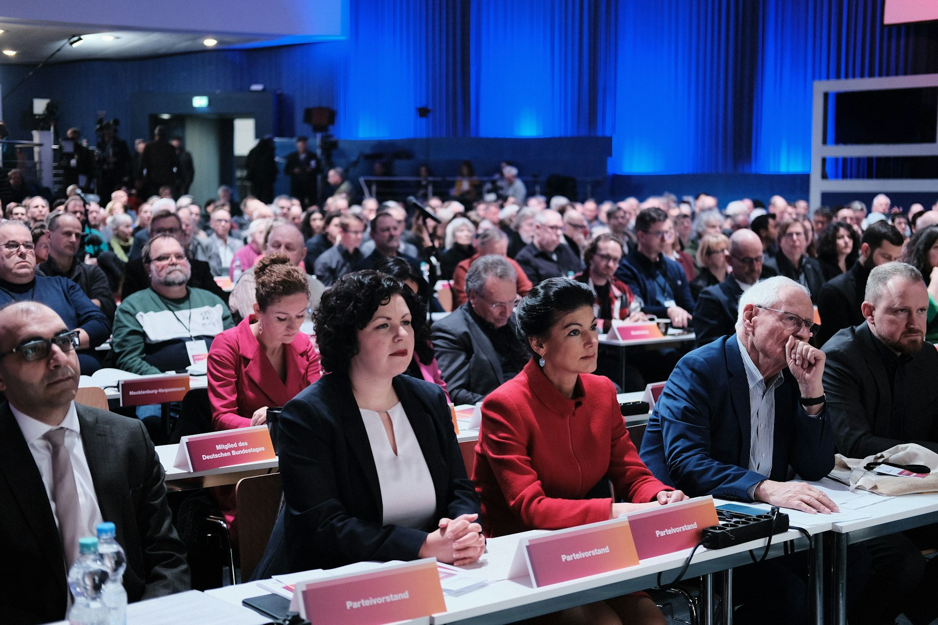 Der Parteivorstand des Bündnisses Sahra Wagenknecht (BSW)