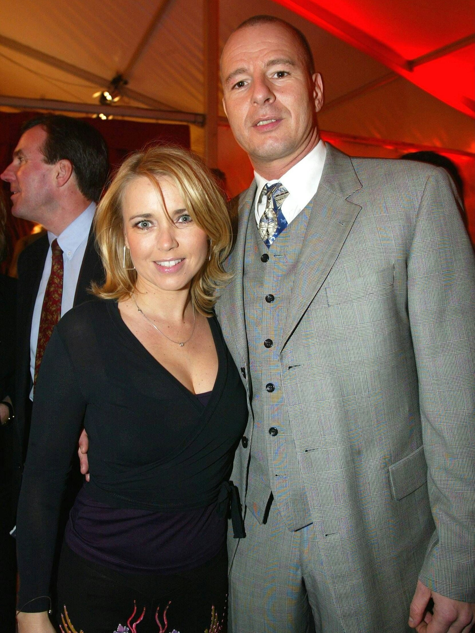 Einige Jahre war Tina Ruland mit Alain Rahmoune zusammen.