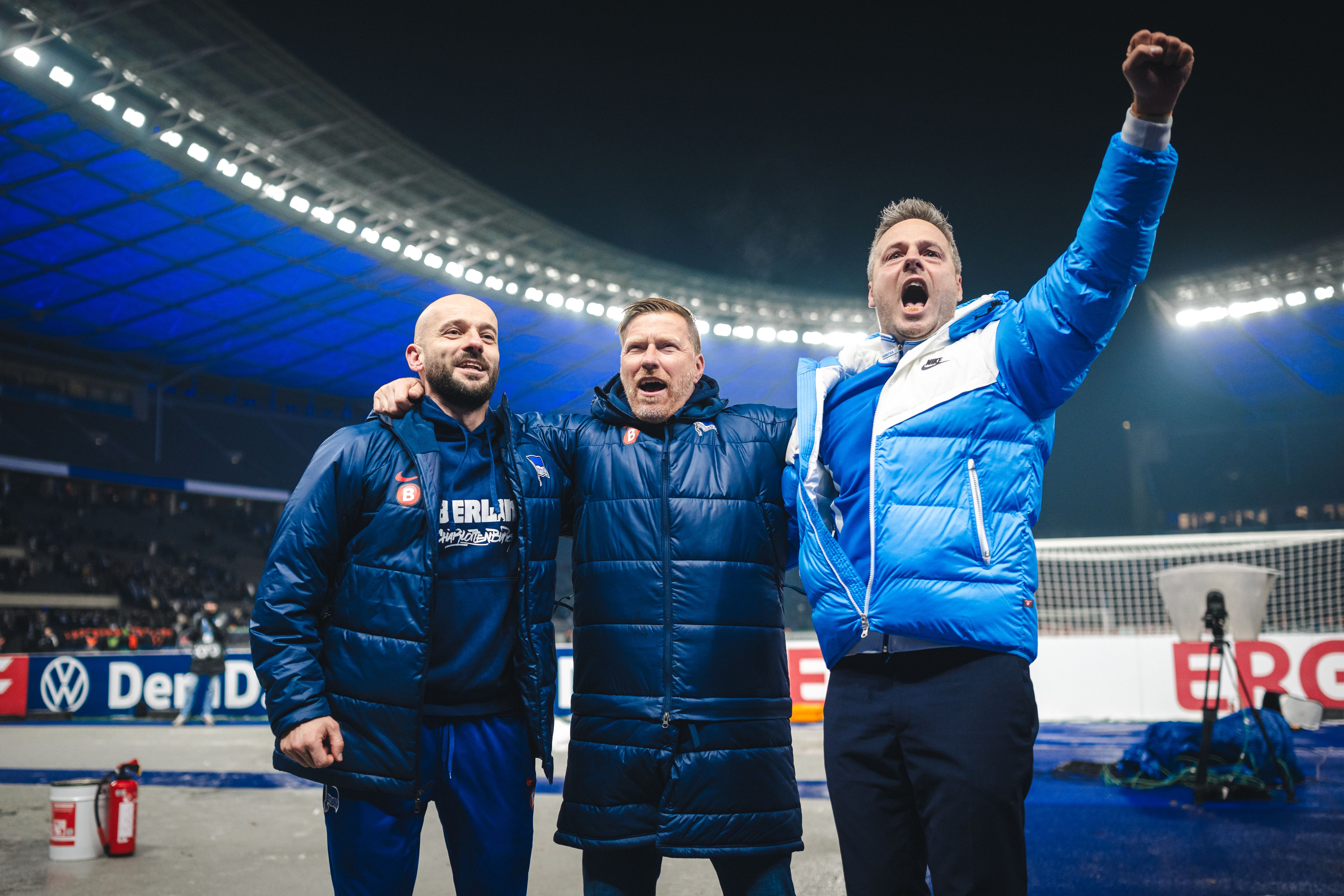 Für Kay: Hertha BSC fehlen zwei Siege für Bernsteins Pokaltraum!