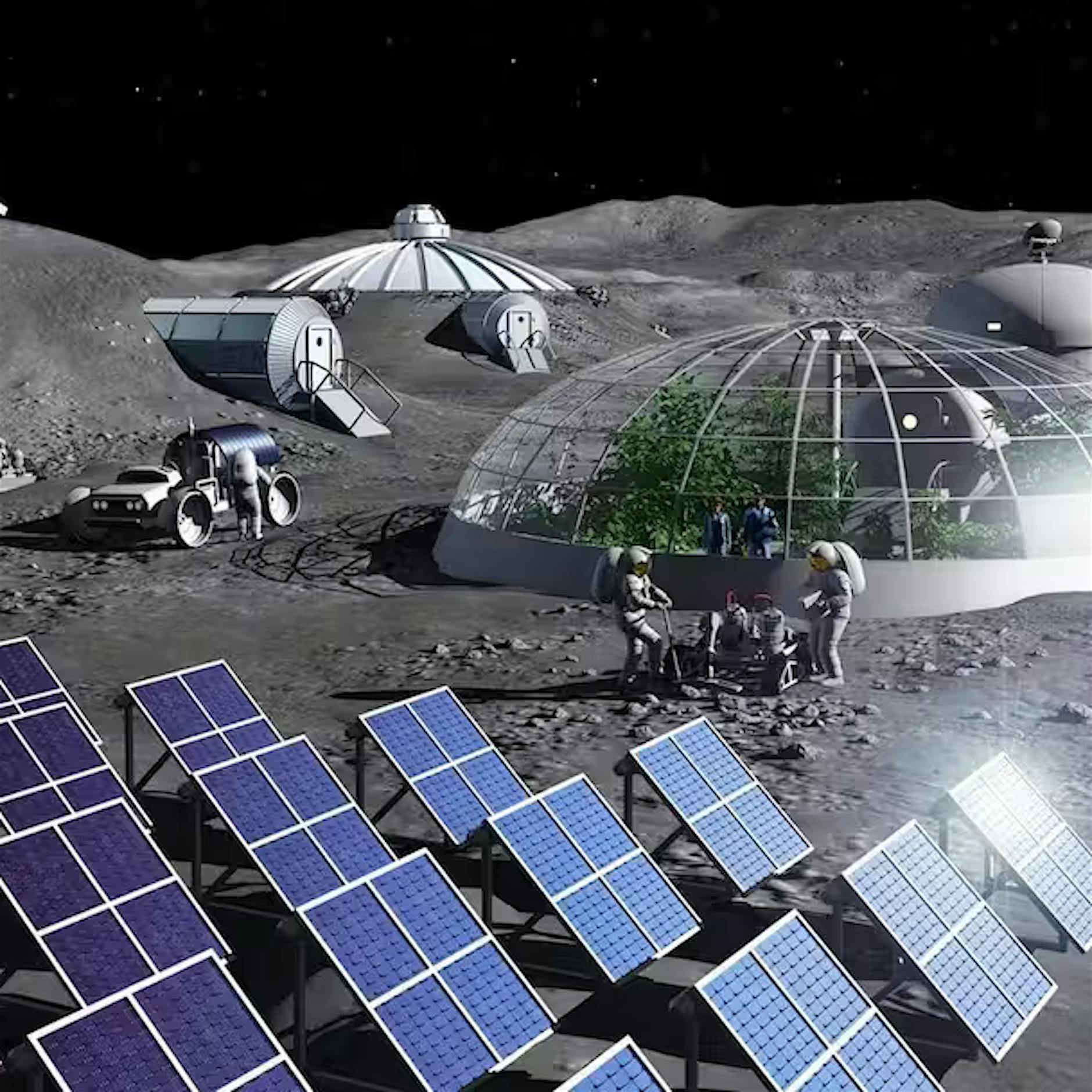 TU Berlin: Forscher wollen Solarzellen auf dem Mond bauen – mit Mondstaub