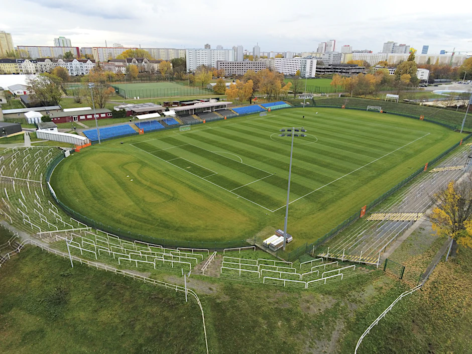 Das Dynamo-Stadion im Sportforum bekommt eine drittligataugliche Zukunft.