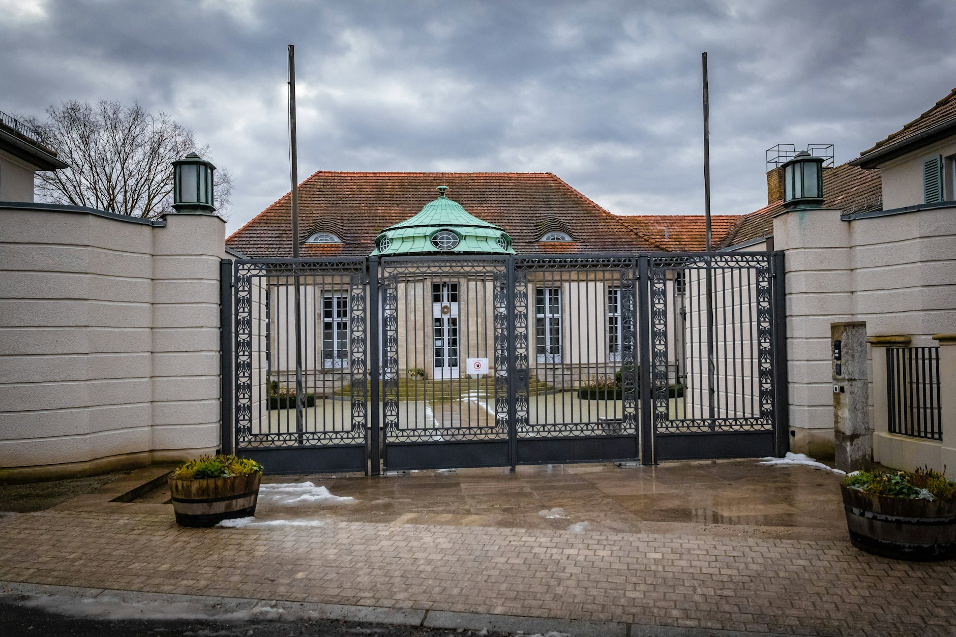 Hier wurde der „Masterplan“ vorgestellt: das Landhaus Adlon in Potsdam