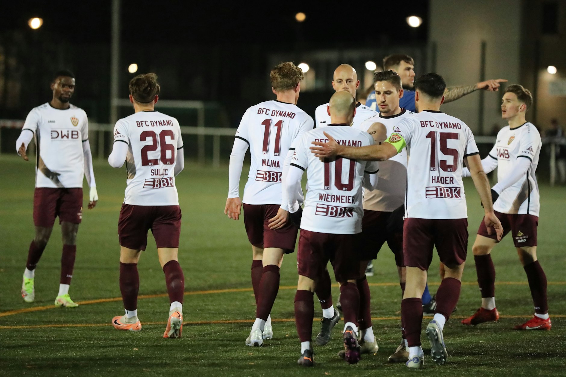 Am Sonntag wollen die Dynamos auch so schön jubeln in Meuselwitz.