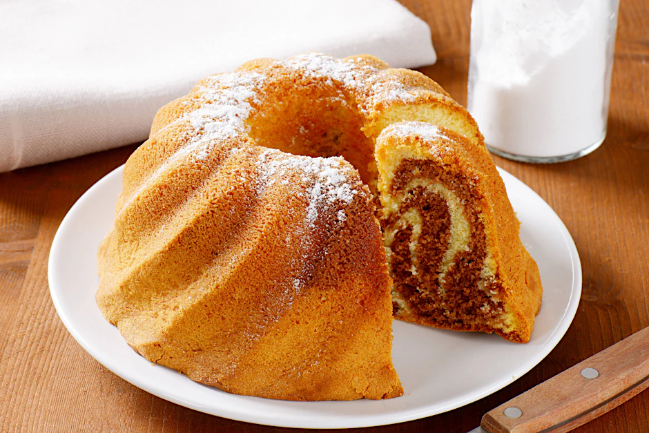 Fein und einfach: Marmorkuchen ist sehr beliebt.