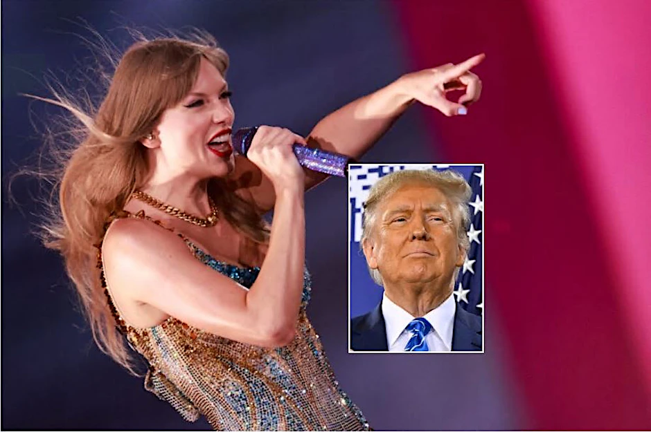 US-Rechte fürchten sich vor Taylor Swift.  