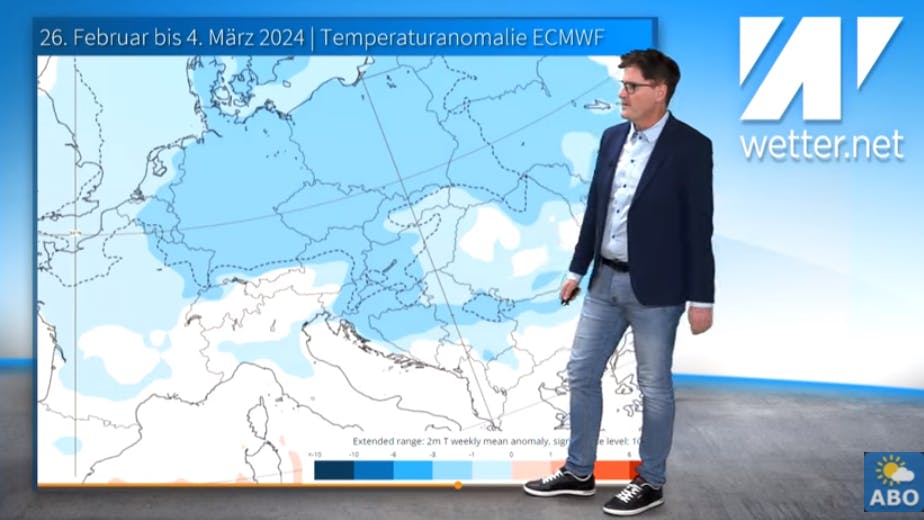 Ende Februar schaltet das Wetter wieder in den Winter-Modus, weiß Experte Dominik Jung.