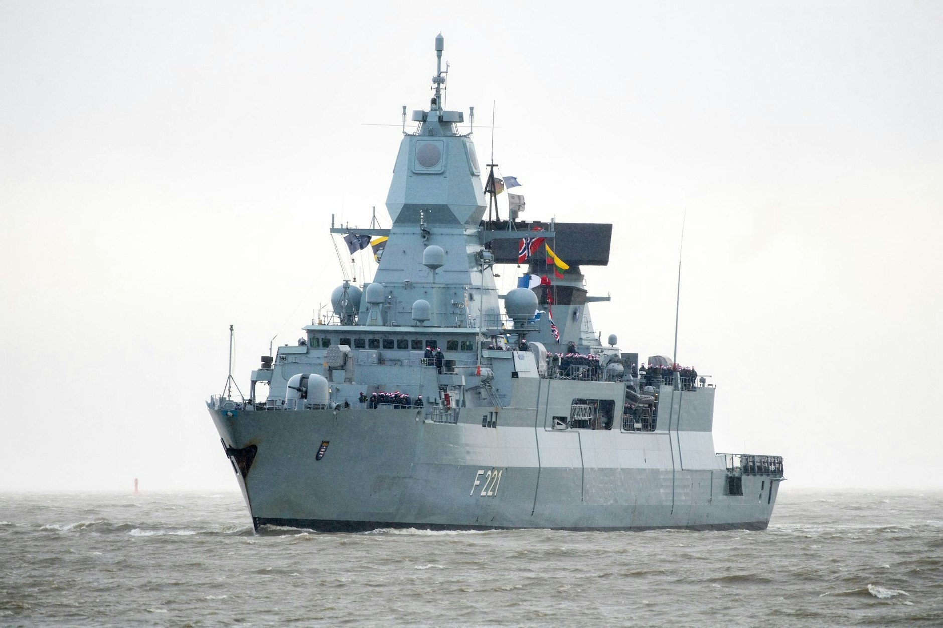 Fregatte „Hessen“: Deutschland plant an der Militäroperation zur Sicherung der Handelsschifffahrt im Roten Meer teilzunehmen.