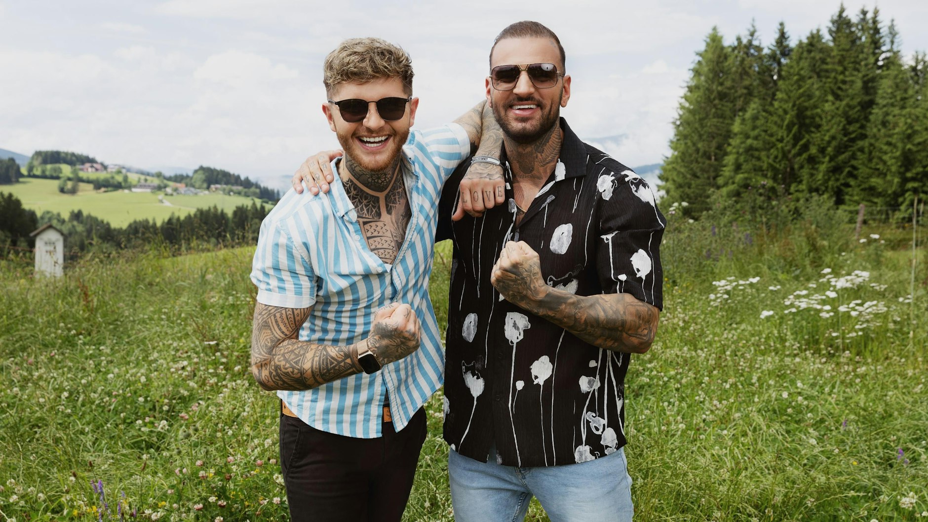 Diogo Sangre und Kevin „Flocke“ Platzer schaffen es bei „Forsthaus Rampensau“ ins Finale.