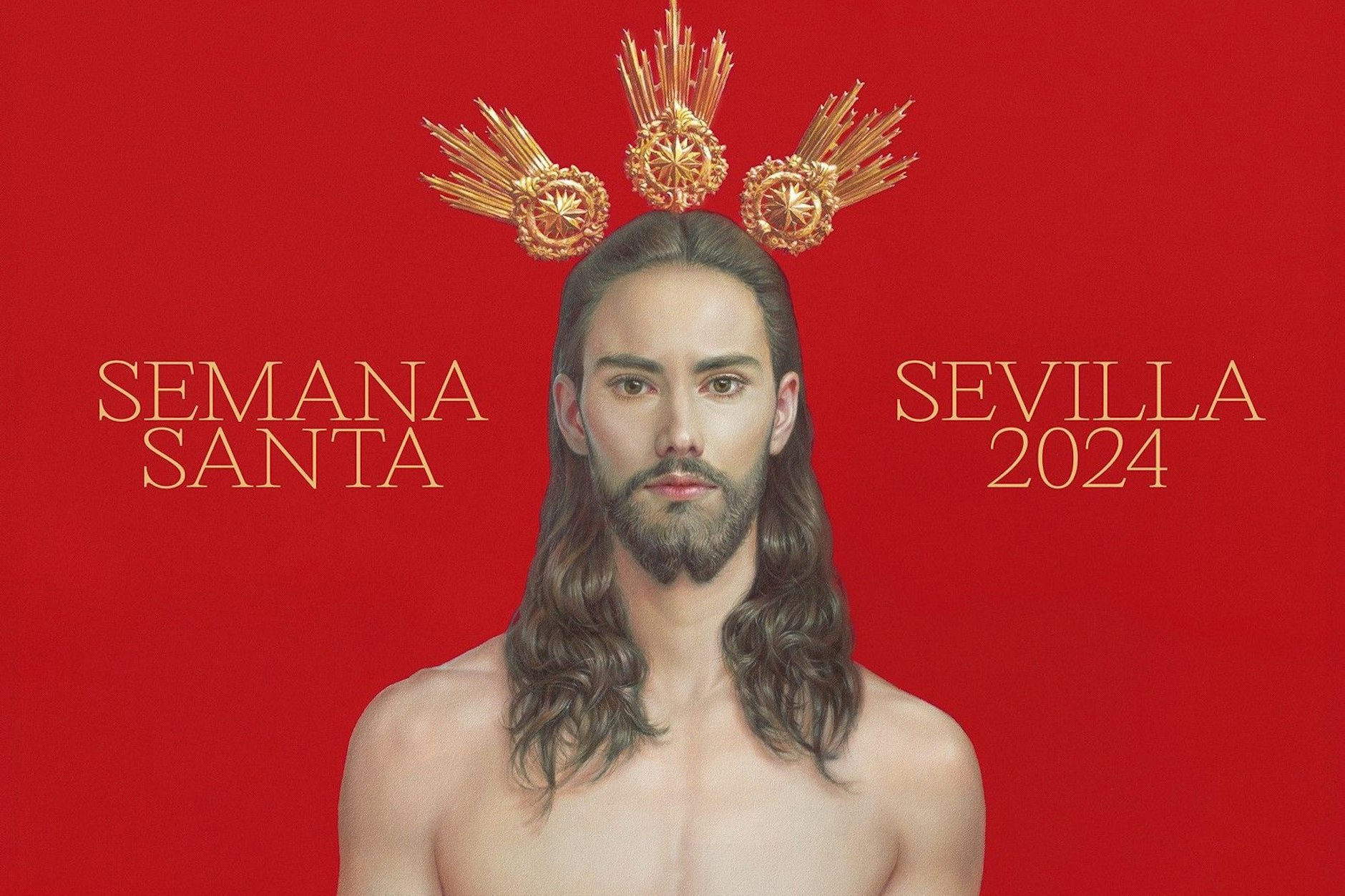 Zu homoerotisch, zu feminin: Dieser Jesus bringt Konservative auf die Palme.