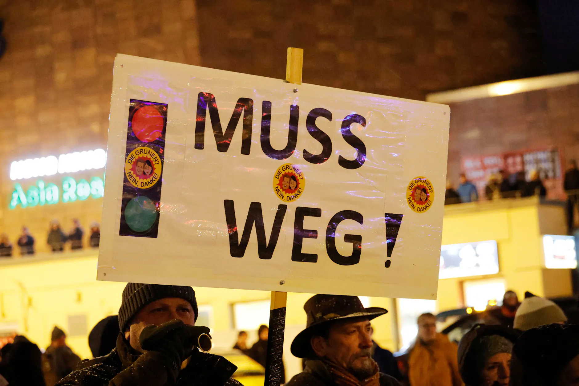 Bundesweit gehen Menschen auf die Straße, weil sie mit der Ampelregierung unzufrieden sind.