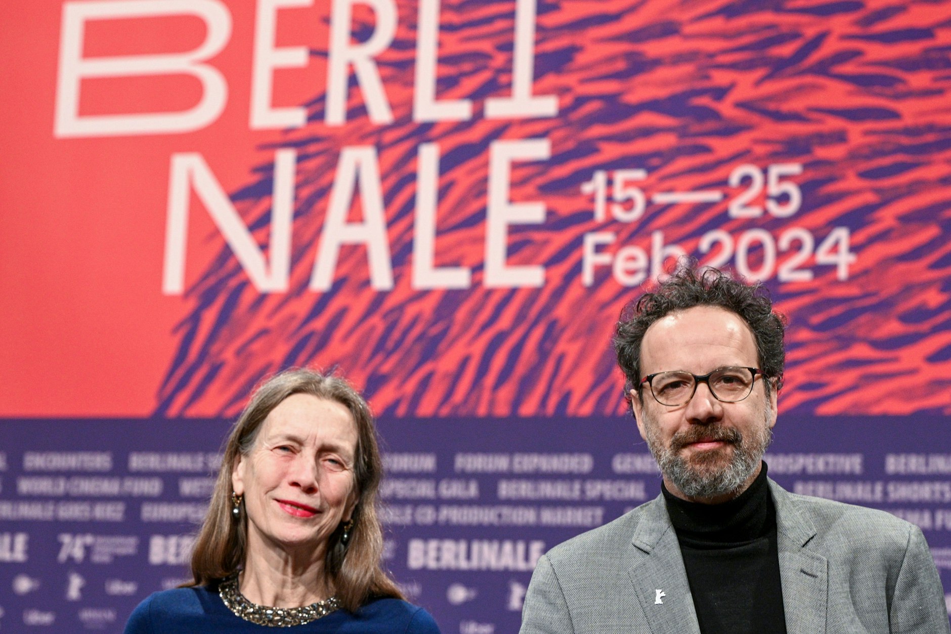 Zum letzten Mal das Leitungs-Duo der Berlinale: Mariette Rissenbeek, die Geschäftsführerin, und Carlo Chatrian, der künstlerischer Direktor.