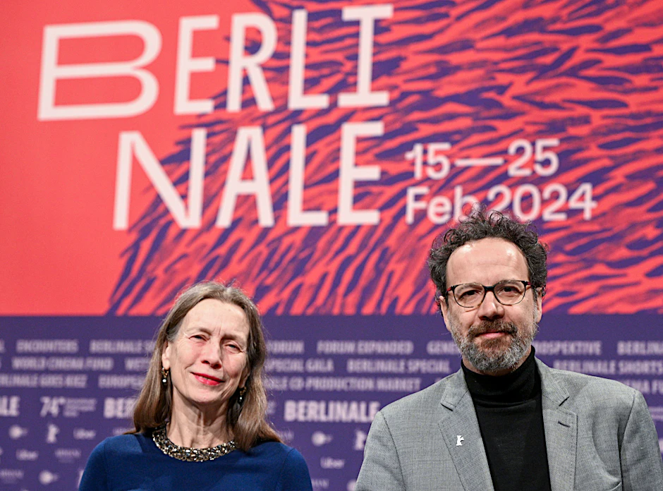 Zum letzten Mal das Leitungs-Duo der Berlinale: Mariette Rissenbeek, die Geschäftsführerin, und Carlo Chatrian, der künstlerischer Direktor.