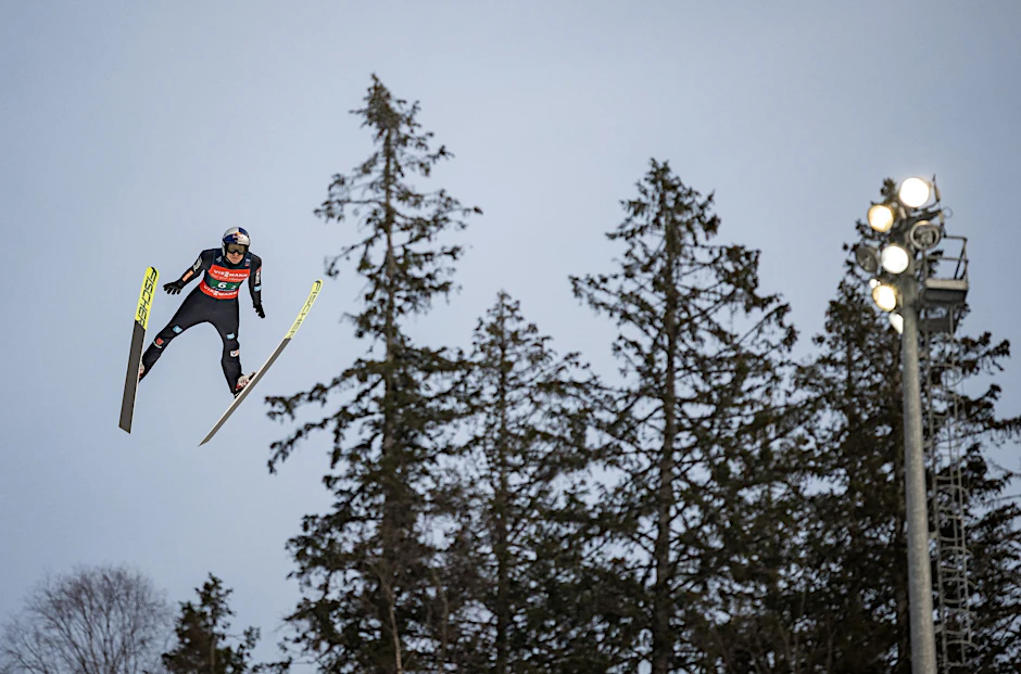 ARCHIV - Andreas Wellinger hofft auf eine gute Platzierung bei der Skiflug-WM.  