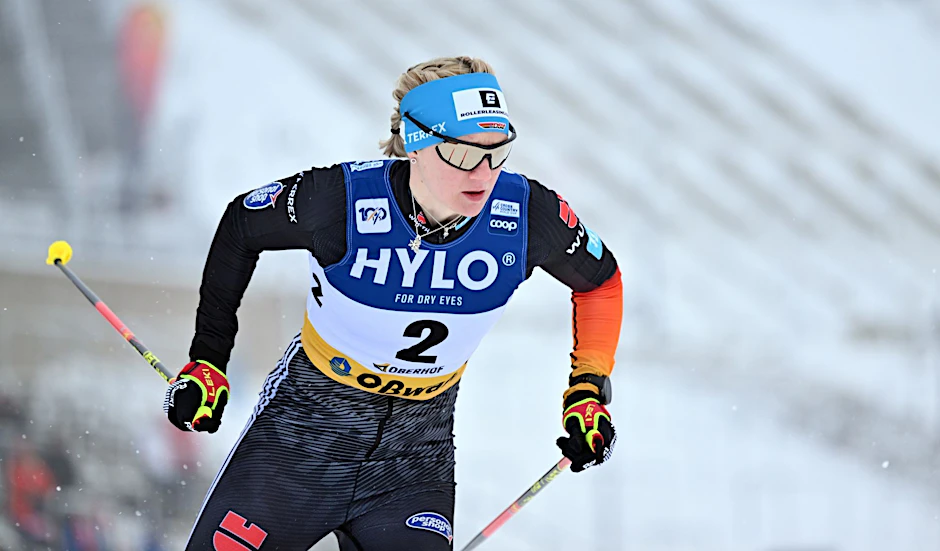 Olympiasiegerin Victoria Carl kam mit der deutschen Staffel auf Rang zwei.  