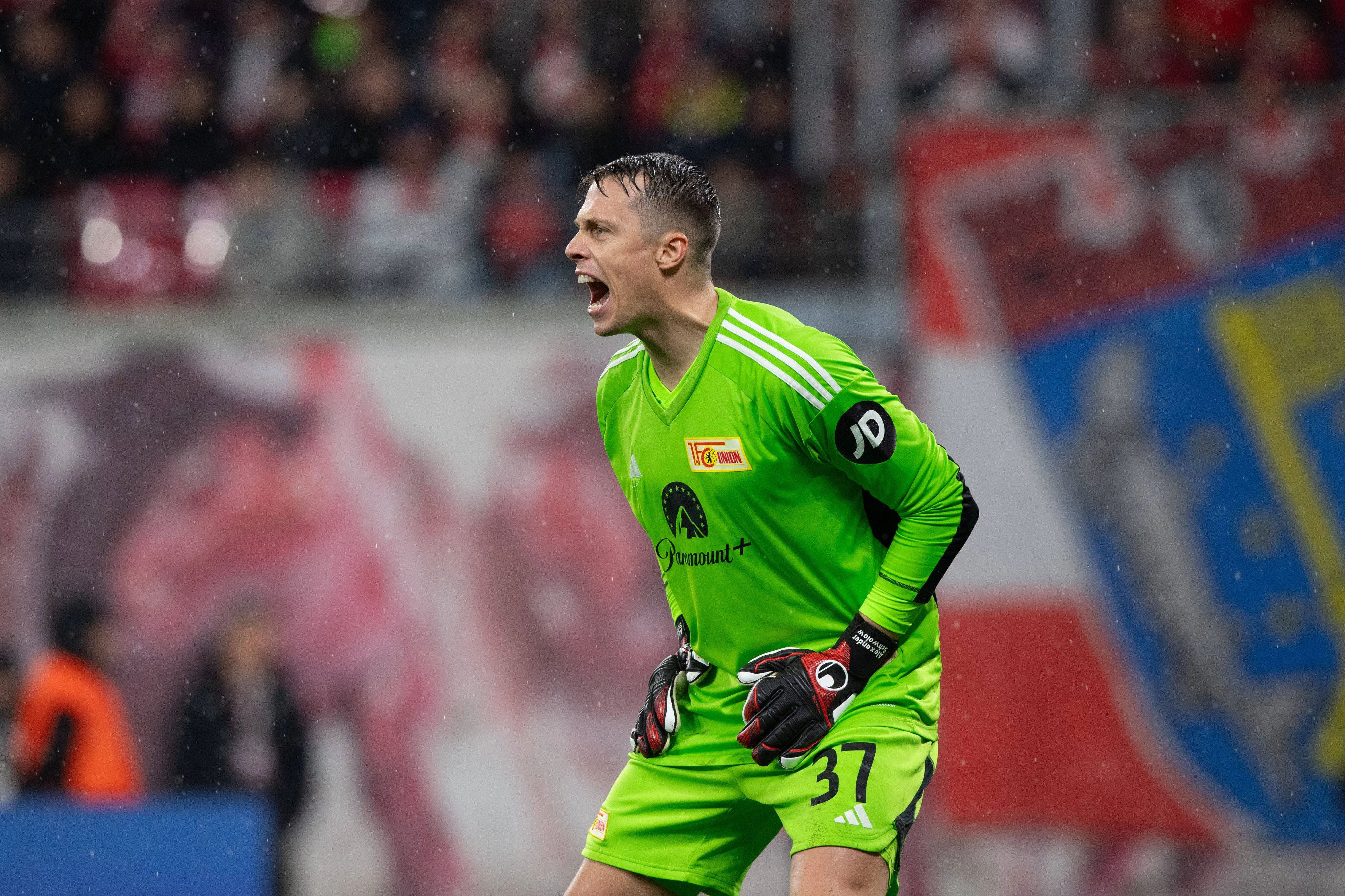 Alexander Schwolow vertrat den erkrankten Fredrick Rönnow im Tor des 1. FC Union und bewahrte die Eisernen vor einer Klatsche.