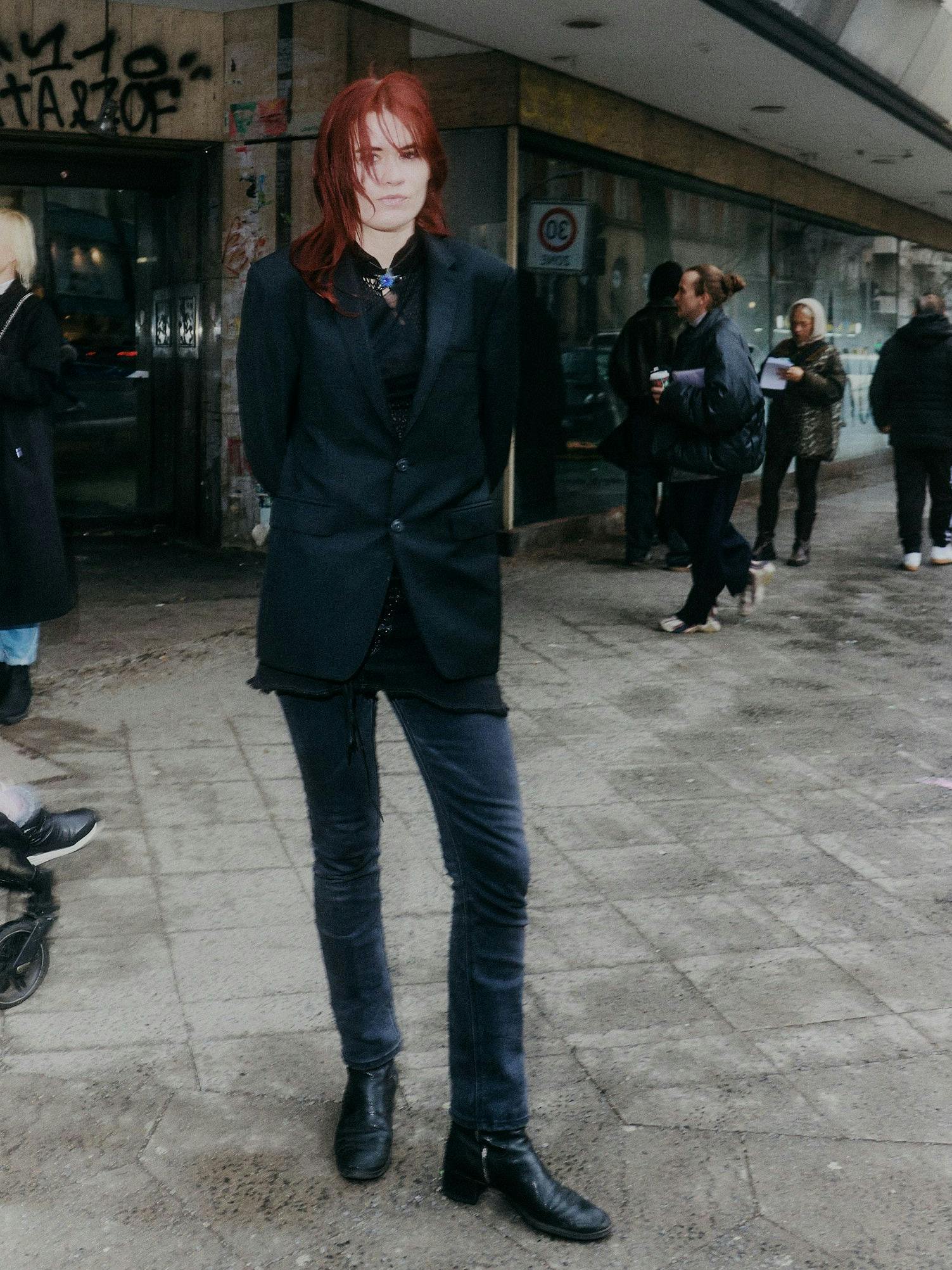 An diesem Look erkennt man ein gutes Gespür für den Sitz von Kleidung. Kein Wunder, denn Gabriella arbeitet als Stylistin.