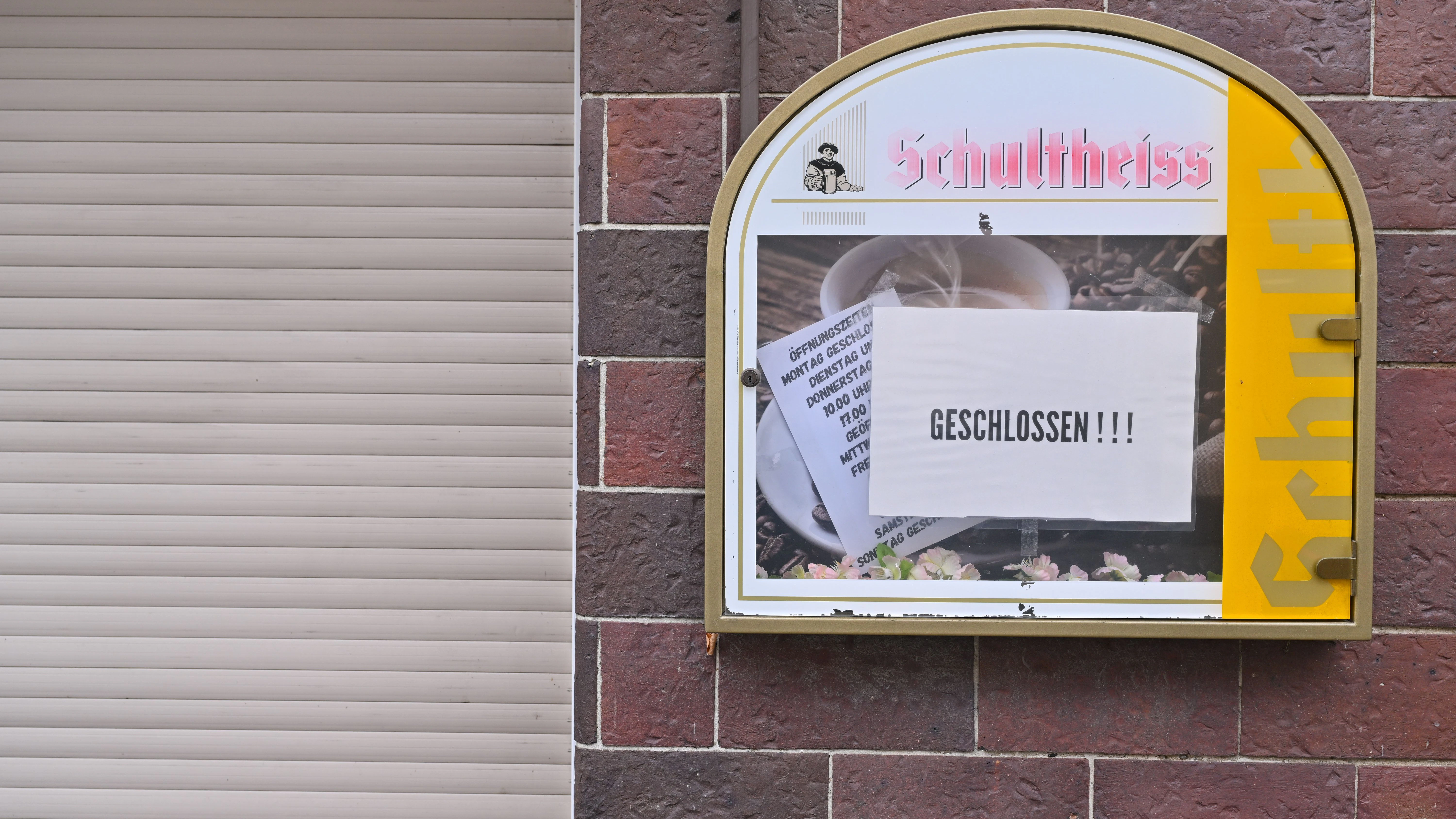 Schon lange geschlossen ist auch diese Kneipe in Calau.