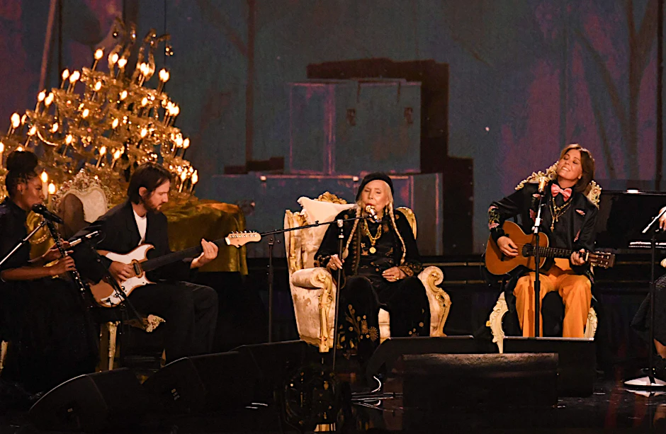 Joni Mitchell bei den Grammy Awards