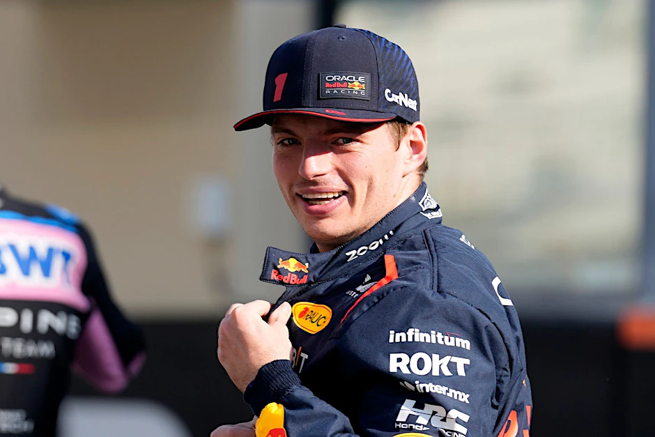 ARCHIV - Max Verstappen geht auch 2024 als Topfavorit in der Formel 1 an den Start.  