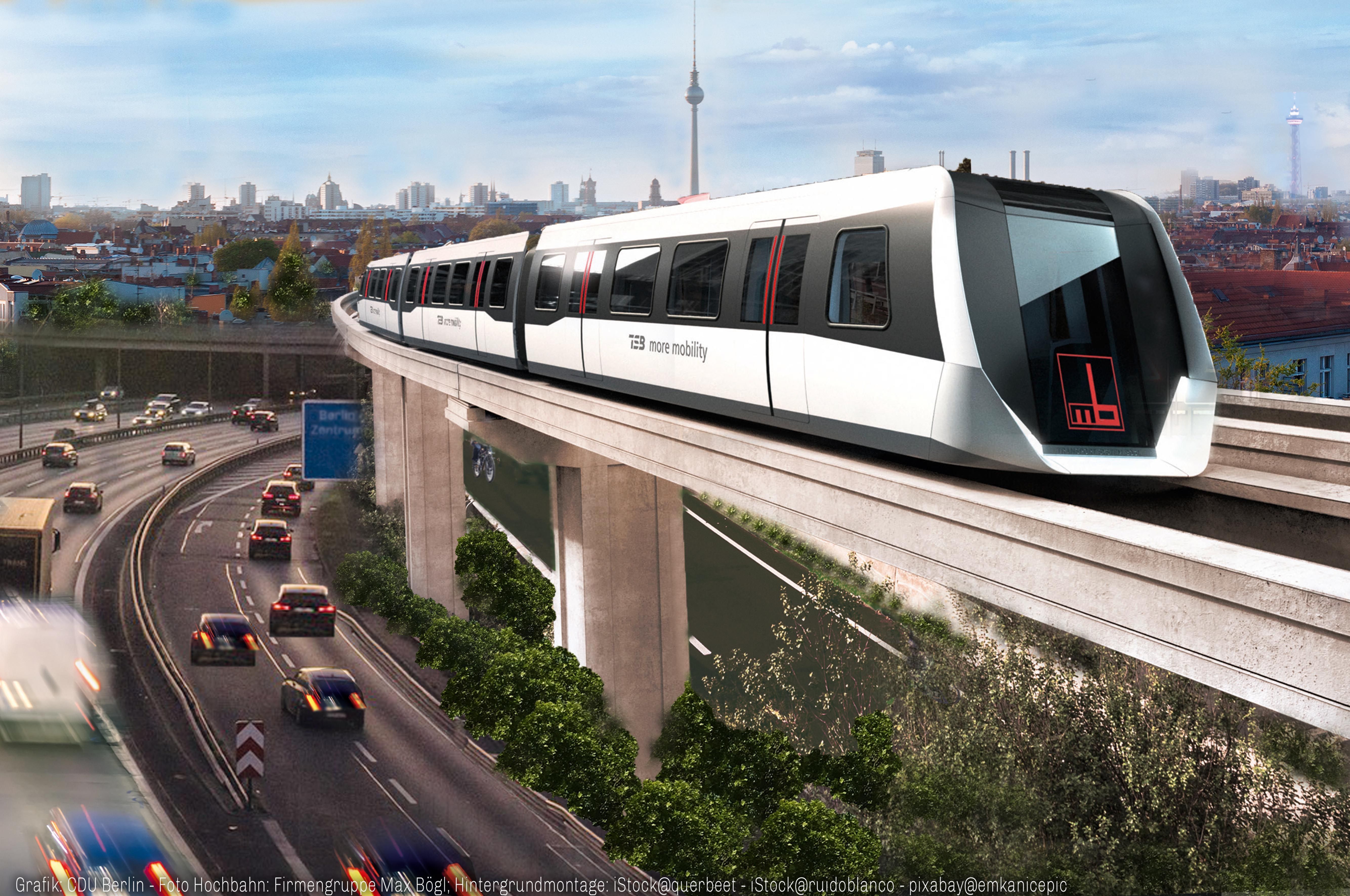 Image - Verkehrssenatorin: Magnetschwebebahn soll vom ICC zum BER schweben