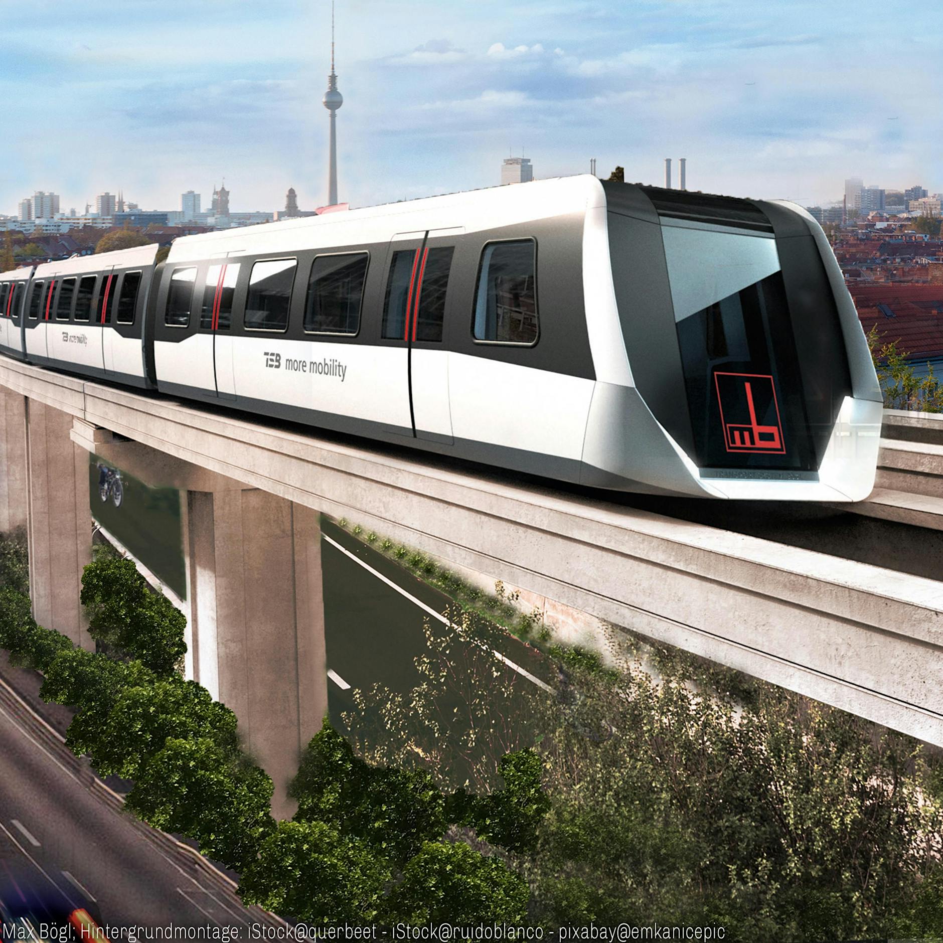 Verkehrssenatorin: Magnetschwebebahn soll vom ICC zum BER schweben