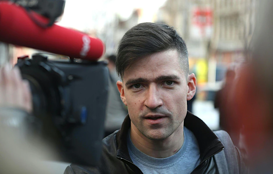 ARCHIV - Martin Sellner ist der frühere Kopf der rechtsextremen Identitären Bewegung in Österreich.  