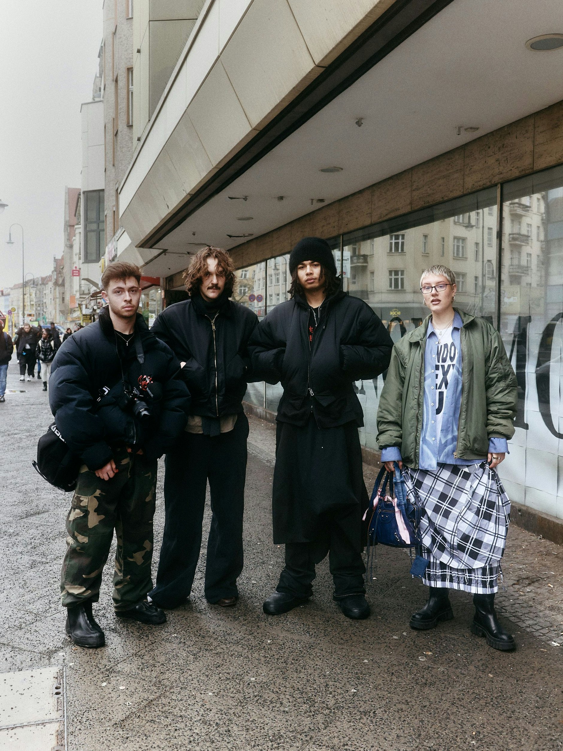 Vier auf einen Streich: Vero, Nathan, Moritz und Sebastian (von rechts).
