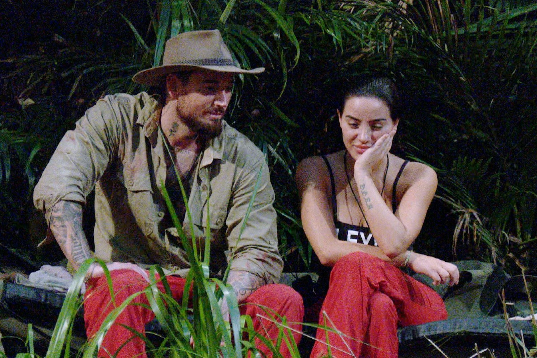 Mike und Leyla kamen sich im Dschungelcamp näher.