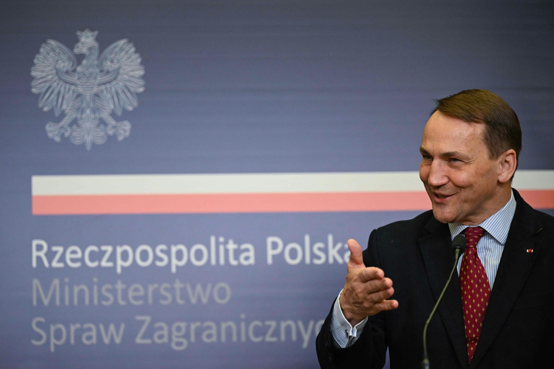 Polens Außenminister Radoslaw Sikorski