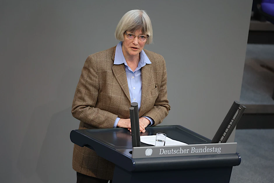 Gerrit Huy (AfD) bei der 100. Sitzung des Deutschen Bundestages.