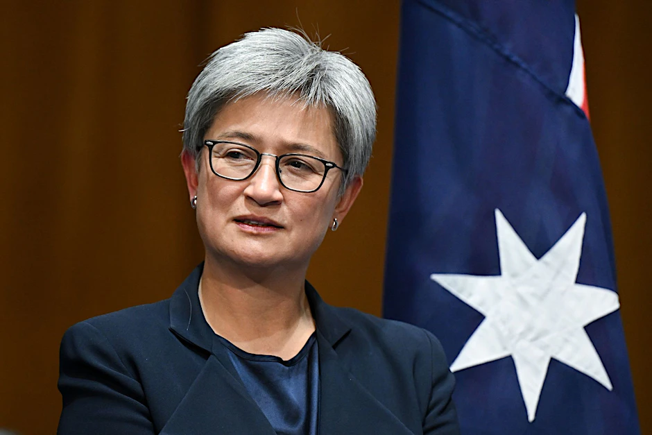 ARCHIV - Australiens Außenministerin: Penny Wong.  