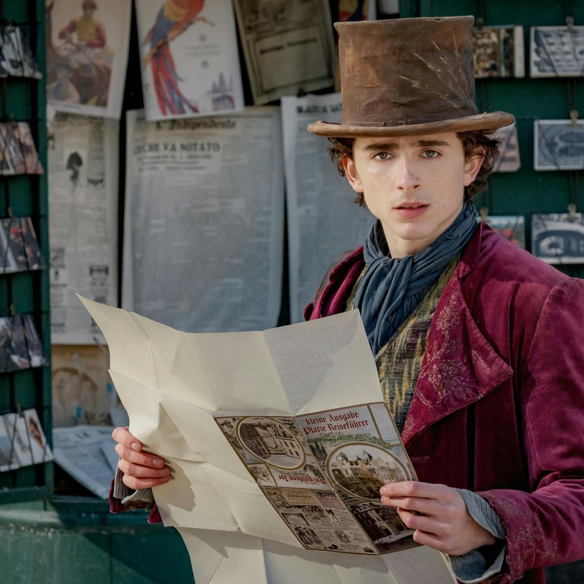 Image - Die Vorgeschichte: Timothée Chalamet als „Wonka“