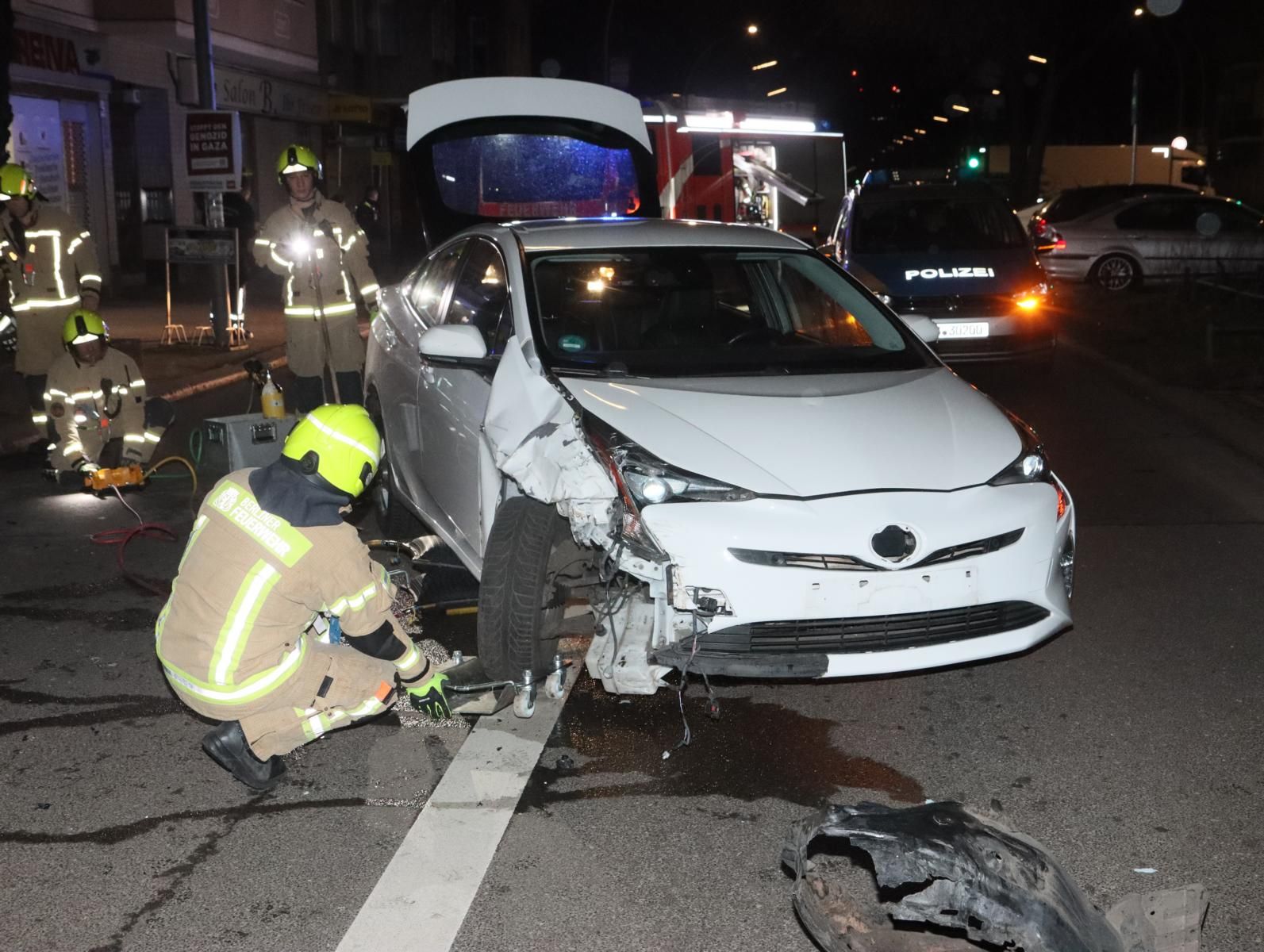 Auch das ist Berlin: Die Rumms-Nacht der wirklich saudummen Unfälle