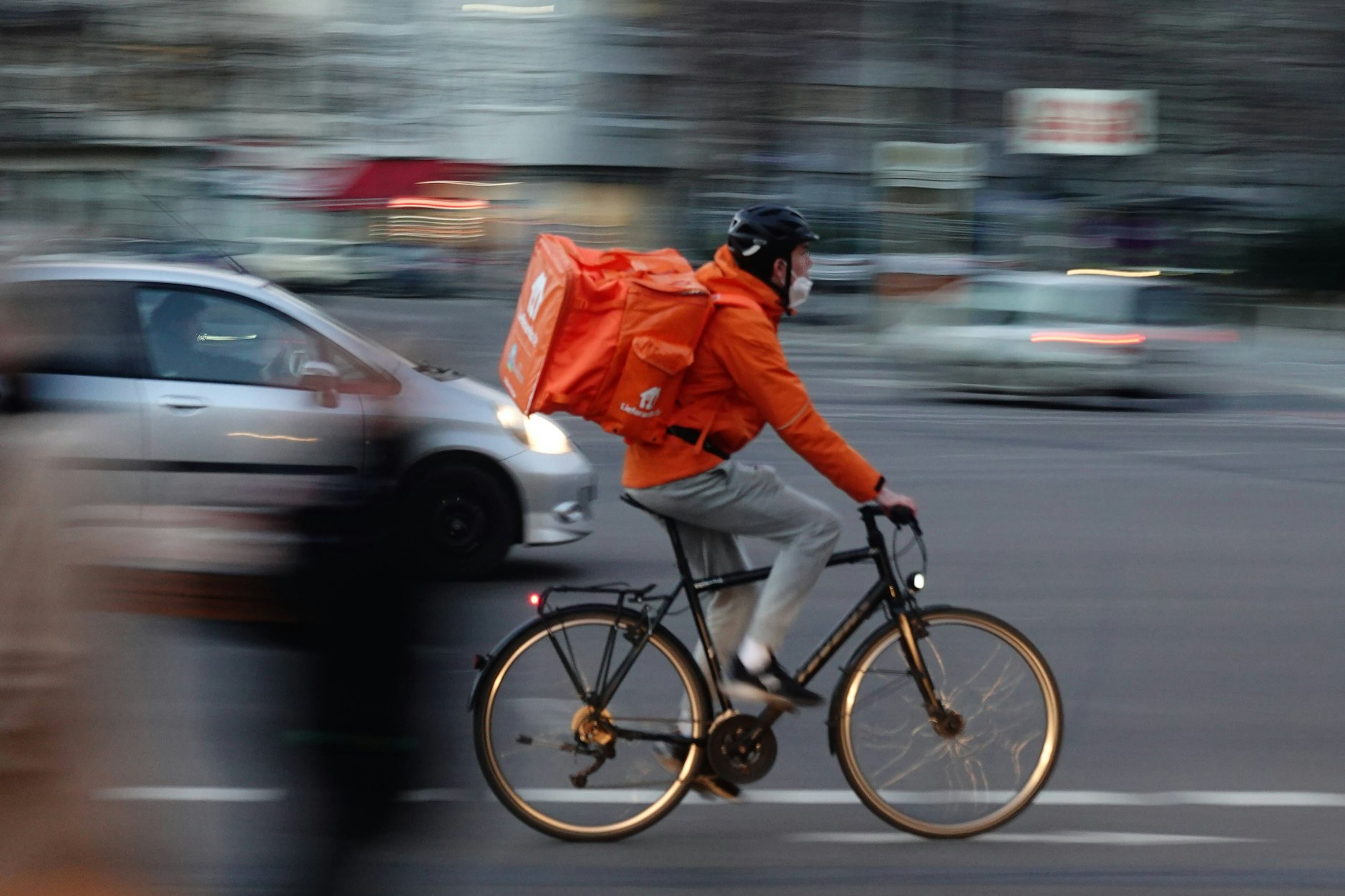 Mitarbeiter von Lieferdiensten haben es im Großstadt-Dschungel von Berlin besonders schwer.&nbsp;