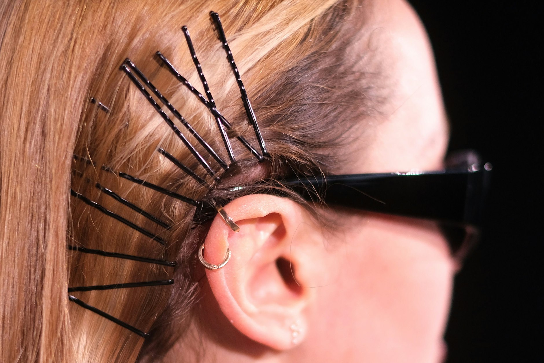 Ein Model bei der Show von DZHUS