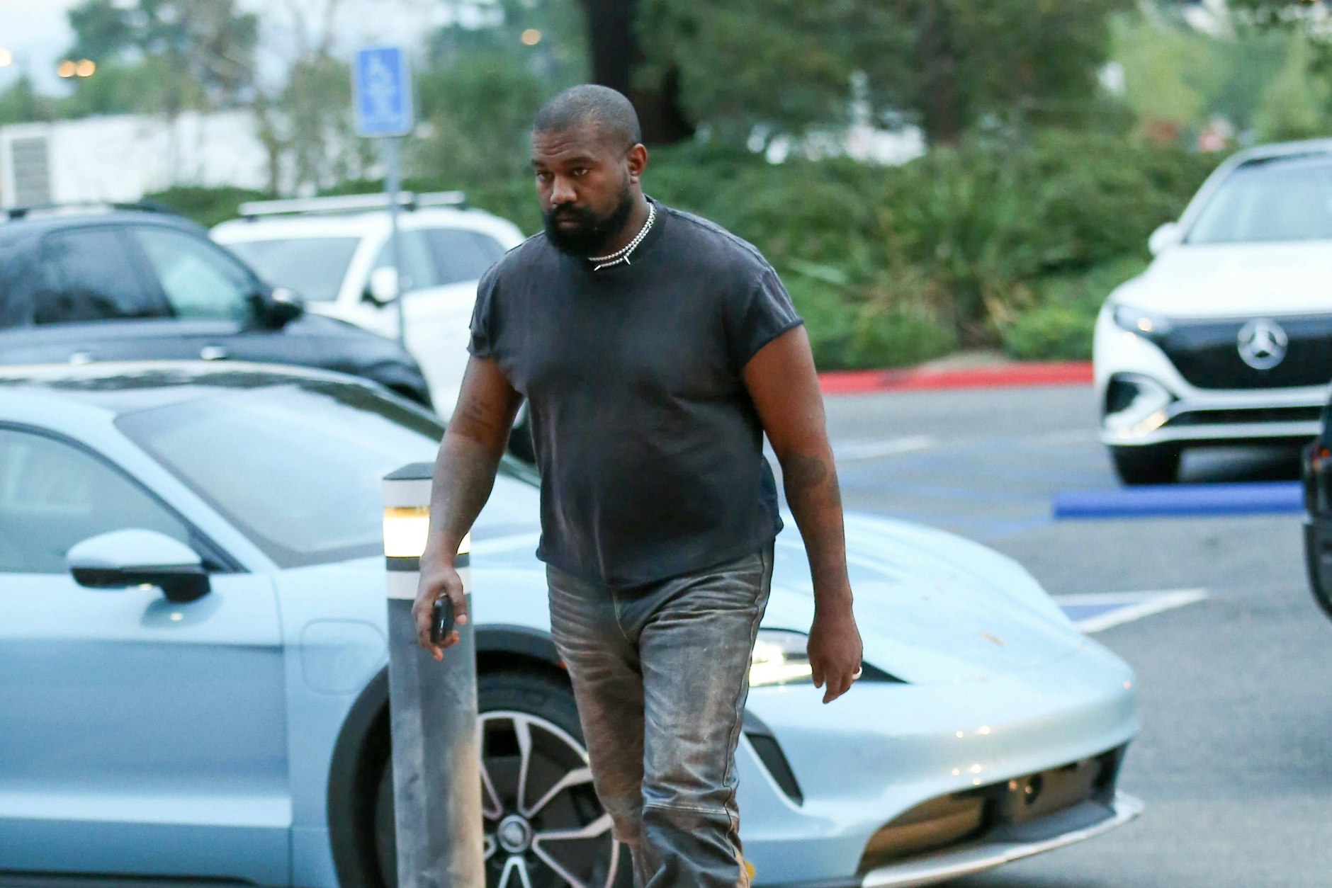 Kanye West, hier im Januar in Los Angeles, hat eine Vorliebe für Berlin entwickelt.