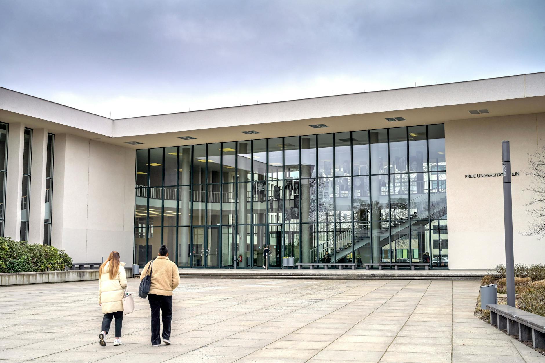 Die Freie Universität in Berlin-Dahlem ist seit Monaten Schauplatz hitziger Proteste zum Nahost-Konflikt.