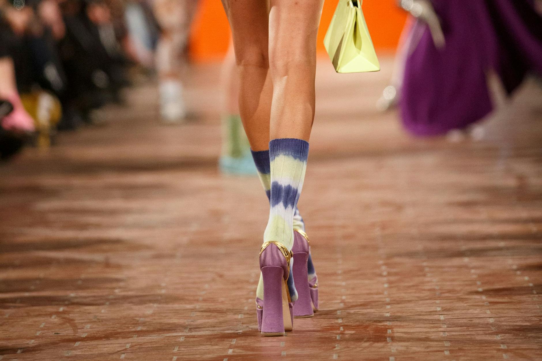 Happy Socks präsentiert seine Frühjahr/Sommer-Kollektion auf dem Laufsteg.